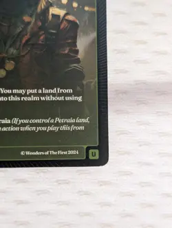 🧙🔥Wonders Of The First - Tony "Fortune Hunter" Thickfur 303/401 UC Non-Foil 🧙 - Image 4