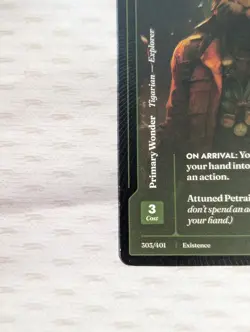 🧙🔥Wonders Of The First - Tony "Fortune Hunter" Thickfur 303/401 UC Non-Foil 🧙 - Image 5