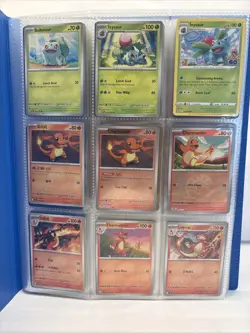 Pokemon TCG Original 151 Only Collection Binder Multiple Sets LP-NM..99 Cards - Image 1