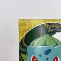 #01 Bulbasaur PC2 Pokemon Topps NM 2000 TV Series 2 Clear Card - Image 3