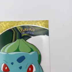 #01 Bulbasaur PC2 Pokemon Topps NM 2000 TV Series 2 Clear Card - Image 4