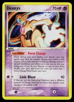 Pokemon Card - Deoxys Deoxys 16/107 Rare - Image 1