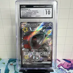 Pokemon 2023 Iron Treads ex 333/190 SSR Shiny Treasure ex Japanese GEM MT CGC 10 - Image 1