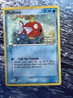 Magikarp 65/109 EX Team Rocket Returns 🖤🐟 Stamped Reverse Holo Pokemon Card - Image 1