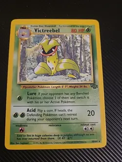 Victreebel - 30/64 - Pokemon Jungle Unlimited Rare Card WOTC LP+ - Image 1