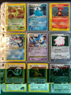 DAMAGED Lot of 180 ALL HOLO Vintage Pokemon Card Binder Collection DAMAGED - Image 4