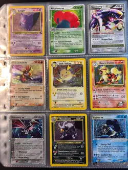 DAMAGED Lot of 180 ALL HOLO Vintage Pokemon Card Binder Collection DAMAGED - Image 5