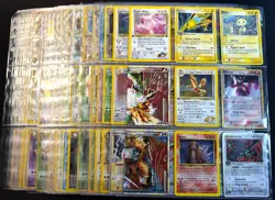 DAMAGED Lot of 180 ALL HOLO Vintage Pokemon Card Binder Collection DAMAGED - Image 1