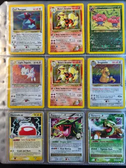 DAMAGED Lot of 180 ALL HOLO Vintage Pokemon Card Binder Collection DAMAGED - Image 4
