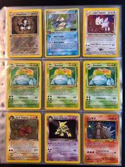 DAMAGED Lot of 180 ALL HOLO Vintage Pokemon Card Binder Collection DAMAGED - Image 5