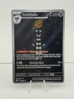 Pokemon Gothitelle 211 Sv: Scarlet & Violet Black Star Promo Illustration Card - Image 1