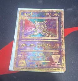 Pokemon TCG Ancient Mew Promo Card Holo - Mew Psychic Pokemon - Image 1