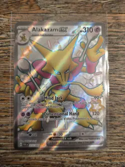 Alakazam ex 215/091 Paldean Fates Shiny Ultra Rare Pokemon Card Mint - Image 1