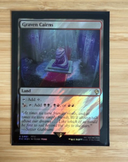 MTG: Graven Cairns (Surge Foil) Commander: Final Fantasy Surge Foil NM - Image 1