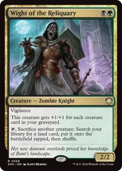 Wight of the Reliquary [SOC - 338]Commander: Secrets of Strixhaven - Image 1
