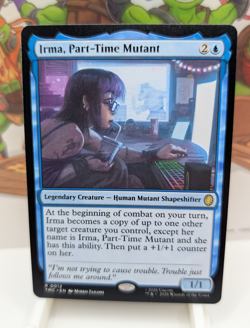 Wizards Irma, Part-Time Mutant Foil Legendary Creature Blue 1/1 - Image 1