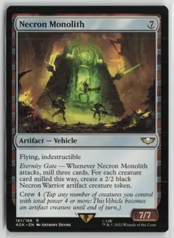 Necron Monolith LP 161 Universes Beyond: Warhammer 40,000 Magic: The Gathering - Image 1