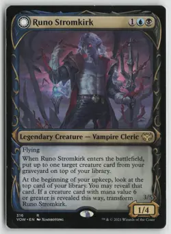 Runo Stromkirk (Showcase) (316) LP 316 Innistrad: Crimson Vow MTG - Image 1