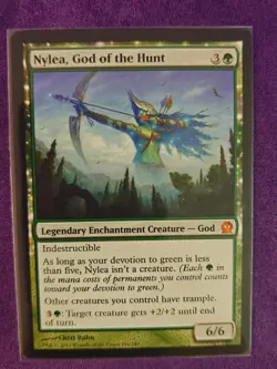 Nylea, God of the Hunt 166 Mythic Theros MTG - Image 1