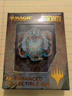 MTG - Pinfinity - Aetherdrift - MTG Aetherspark Pin AR Enhanced Collectible Pin - Image 1