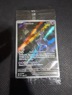 Mewtwo SVP 052 Pokemon TCG Scarlet & Violet 151 Black Star Promo SEALED - Image 1