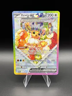 Pokemon Eevee ex #174 Black Star Promo Prismatic Evolutions SVP 174 NM - Image 1