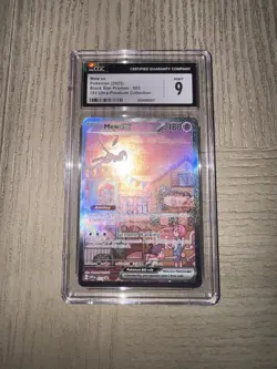 2023 POKEMON BLACK STAR PROMOS - 151 ULTRA-PREMIUM COLLECTION #053 MEW EX CGC 9 - Image 1
