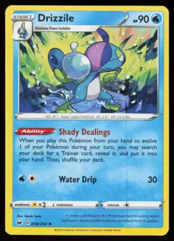 Drizzile 056/202 Uncommon Sword & Shield Pokemon Near Mint - Image 1