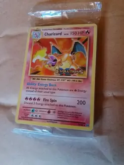 2016 Pokemon | XY Evolutions Charizard 11/108 Pre-Release Factory Sealed Grail - Image 1