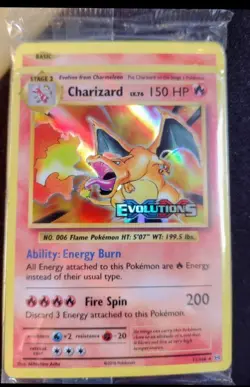 2016 Pokemon | XY Evolutions Charizard 11/108 Pre-Release Factory Sealed Grail - Image 4