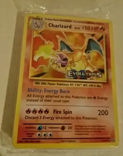 2016 Pokemon | XY Evolutions Charizard 11/108 Pre-Release Factory Sealed Grail - Image 5