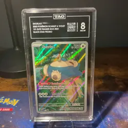 Pokemon TCG Snorlax 051 Sv: Scarlet & Violet Promo Holo English TAG 8 - Image 1