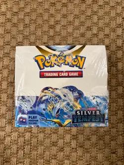 Pokemon Sword & Shield Silver Tempest Booster Box - 36 Packs - Image 1