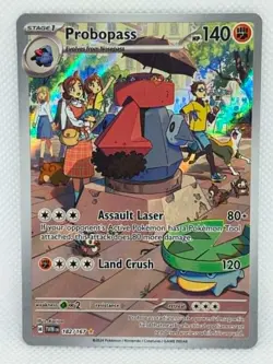 Pokemon Twilight Masquerade - Probopass 182/167 - Illustration Rare - NM/M - Image 1
