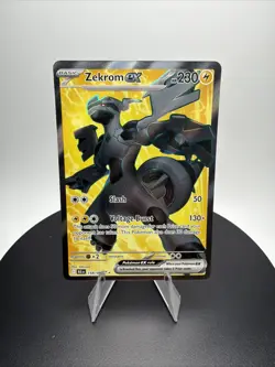 Zekrom ex 158/086 Ultra Rare SV: Black Bolt Pokemon TCG NM - Image 1