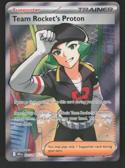 Team Rocket's Proton 227/182 Pokemon TCG Destined Rivals NM - Image 1