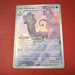 Pokemon TCG Aurorus Stage 2 Rare Holo 170 HP 092/088 - Image 1