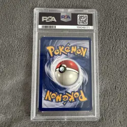 1999 Pokemon Fossil Dragonite Holo 4 / 62 PSA 7 NM - Image 3