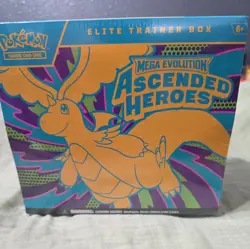 Pokemon TCG Mega Evolution Ascended Heroes Elite Trainer Box factory sealed - Image 1