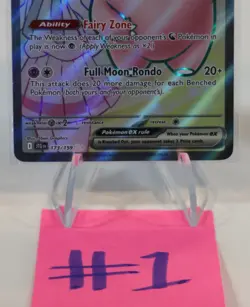 Pokemon - Lillie's Clefairy ex - 173/159 - JTG Journey Together - Full Art - Image 3