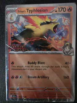 Pokemon Ethan Typhlosion Starter Deck Destined Rivals Sealed - Image 1