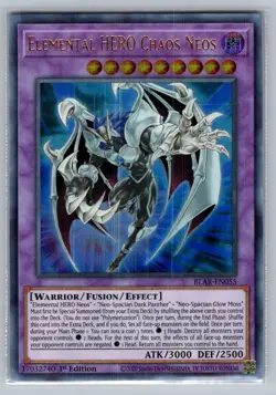 Elemental HERO Chaos Neos BLAR-EN055 Battles of Legend: Armageddon Yu-Gi-Oh NM - Image 1