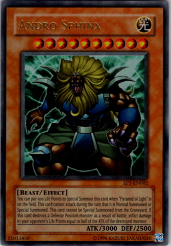 Andro Sphinx - EP1-EN002 - LP - Ultra Rare - Unlimited - Yugioh - Image 1