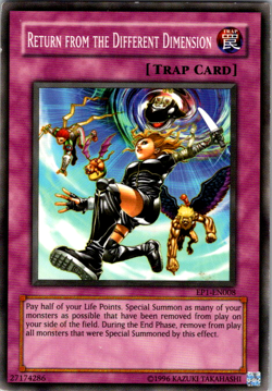 Yu-Gi-Oh! Return from the Different Dimension EP1-EN008 Unlimited NM - Image 1