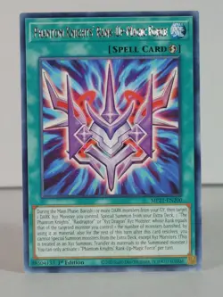 Phantom Knights' Rank-Up Magic Force - Tin EN200 - MP21 -1st ed -NM -A - Image 1