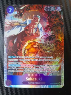 Sakazuki OP16-065 SR The Time of Battle Foil English One Piece - Image 1