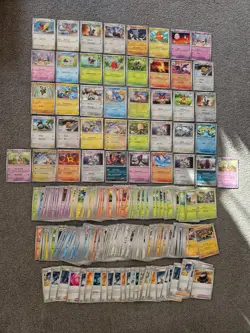 Stellar Crown Pokemon Card Bundle x 326 Holo Common Uncommon Trainer Joblot TCG - Image 1