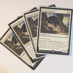 x4 Adorned Pouncer – Hour of Devastation – MTG Magic the Gathering Cards NM - Image 1