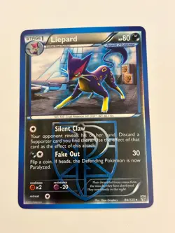 Liepard (Team Plasma) 84/135 Plasma Storm Regular Pokemon Card - Image 1
