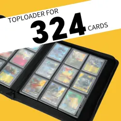 Pokemon Eeveelutions 9 Pocket Engraved PINK Top Loader Binder 324 Cards New - Image 3